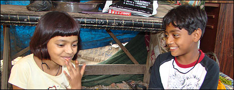 Rubina (left) and Mohammed Azharuddin